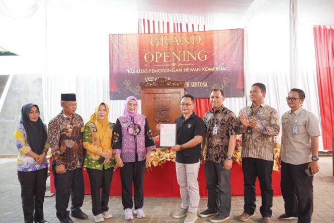 
					DKP3 Metro Resmikan Rumah Pemotongan Hewan Berstandar Ekspor