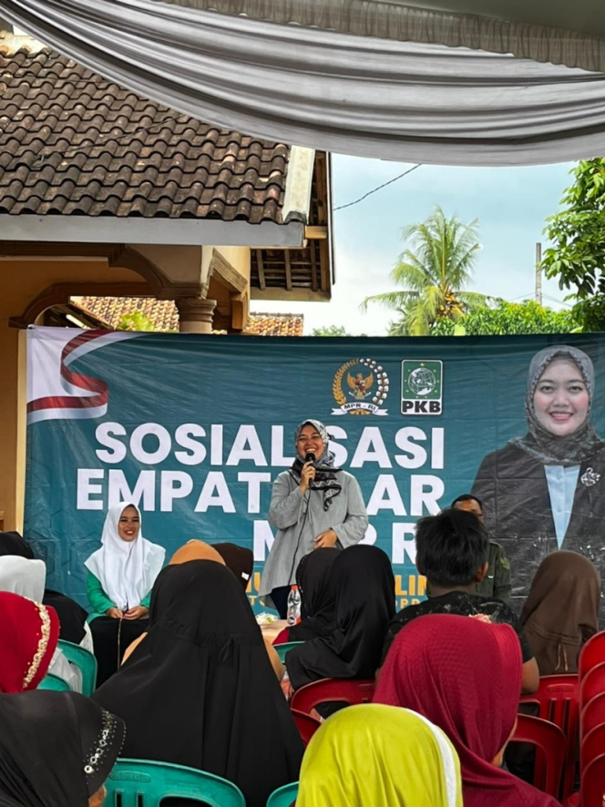 
					Sosialisasi 4 Pilar Kebangsaan, Chusnunia Tekankan Peran Masyarakat dalam Ketahanan Bencana