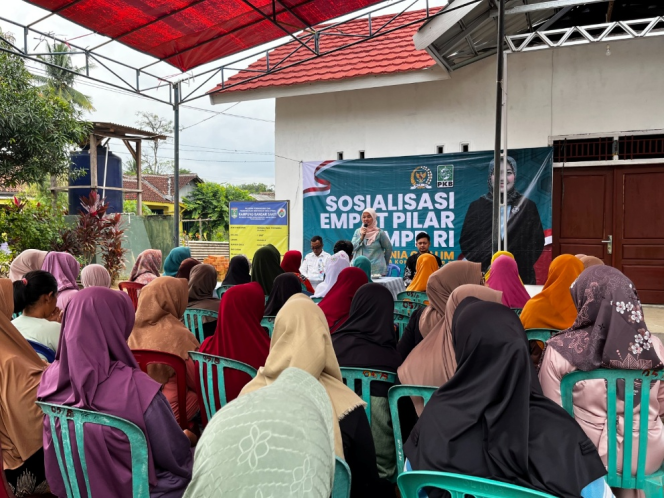 
					Perkokoh Semangat Kebangsaan di Lampung Tengah, Chusnunia Gelar Sosialisasi 4 Pilar Kebangsaan