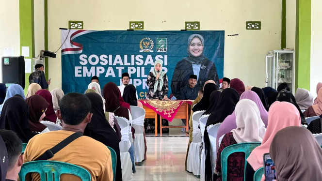 
					Sosialisasikan Empat Pilar Kebangsaan, Chusnunia Dorong Pelaku Usaha Muda Mandiri